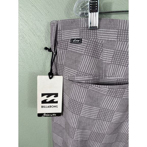 Billabong Submersible Crossfire M201FCHP Men's Size 38 Gray Beach Surfing Shorts - Picture 8 of 14